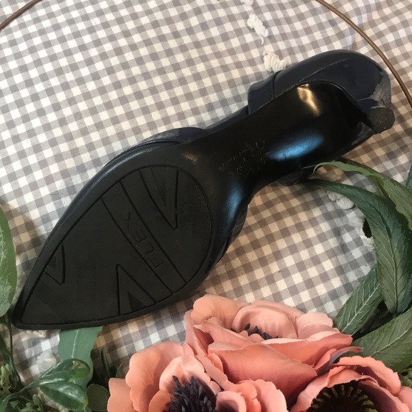 Navy Blue with navy patten leather trim - Picture 4 of 5